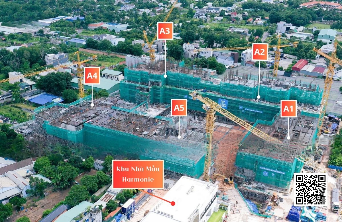 Cập nhật tiến độ dự án Harmonie Phú Mỹ Hưng tháng 7